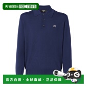 FZC167AU84F0QA2 蓝色 香港直邮FENDI Polo衫 T恤 长袖 男士