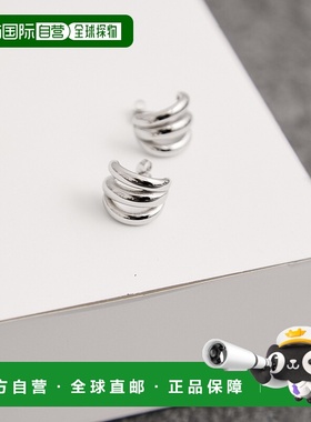 1h可退 日本直邮LE CERCLE par rope' 女士 简约线条迷你 hoop 耳