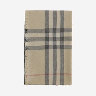 SS2025 8106063SAND 红色 女士围巾 BURBERRY