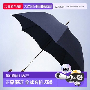 GT1 NAVY 日本直邮FOX 女士 长伞 男士 深木纹 UMBRELLAS