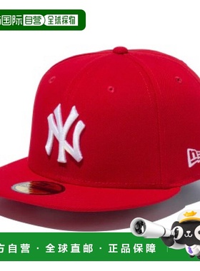 日本直邮New Era 59FIFTY 棒球帽 [NE3448EM007140] 黑色x白色