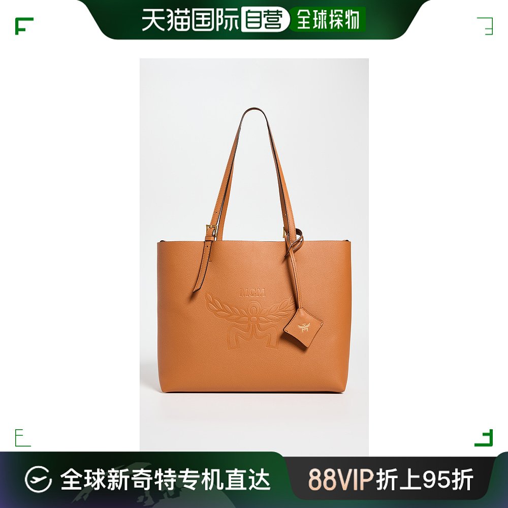 香港直邮潮奢 MCM女士Himmel Doppel Shopper Tote托特包-封面