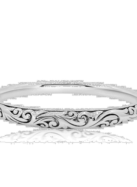 自营 max + stone纯银花丝手镯手链 7 英寸 美国奥莱直发配饰