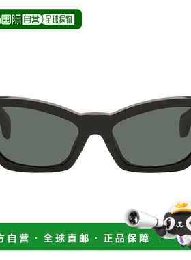 1h可退 香港直邮潮奢 versace 范思哲 女士 黑色 Signature Cat-E