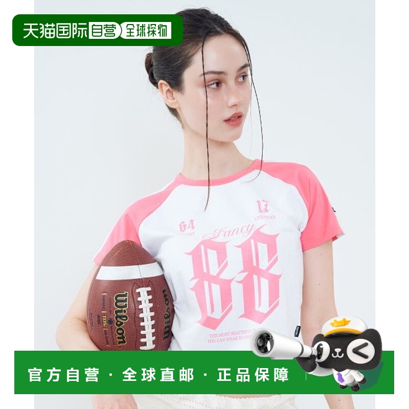 韩国直邮NASTY FANCY CLUB街头辣妹潮牌酷帅休闲时尚新款T恤F23QB