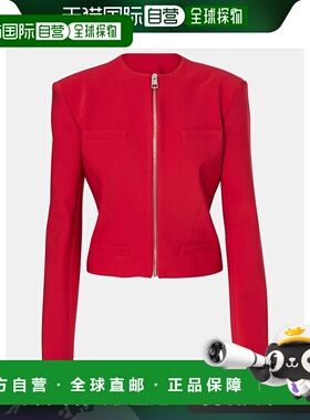 1h可退 香港直邮潮奢 The Attico 女士 Crêpe 夹克 red红色 舒适