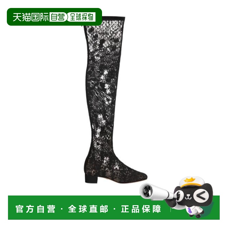 1h可退 香港直邮DIOR 女士靴子 KCT235DLNS900 SS2025 黑色 Naugh