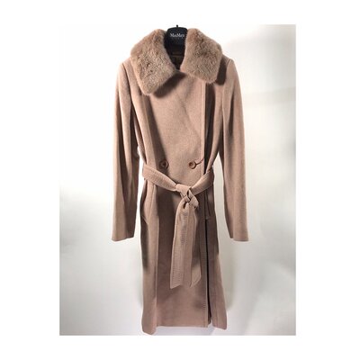Max Mara 长袖双排扣大衣 6016014306