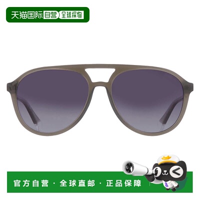 自营Polaroid Polarized Grey Shaded Pilot Men's Sunglasses PL