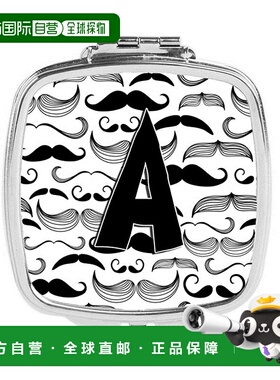 自营 Carolines Treasures CJ2009-ASCM 字母小胡子初始紧凑正品