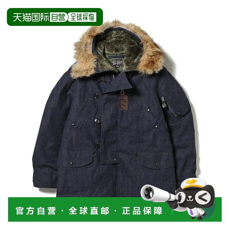 1h可退 日本直邮BUZZ RICKSON'S 男士N-3B型号牛仔飞行夹克 11191