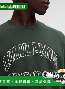 自营1h可退 欧洲直邮LULULEMON露露乐檬 Steady State 圆领卫衣