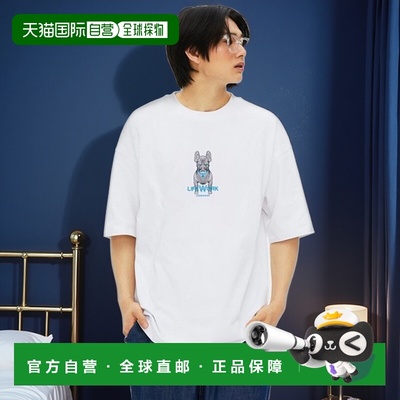韩国直邮LIFEWORK 公用男士T恤LW235TS997新款短袖男装