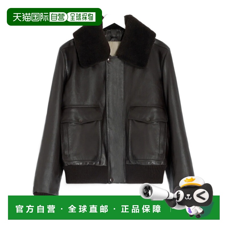 1h可退 香港直邮LEMAIRE 男士外套 OW1171LL0145BR514 AW2025 黑