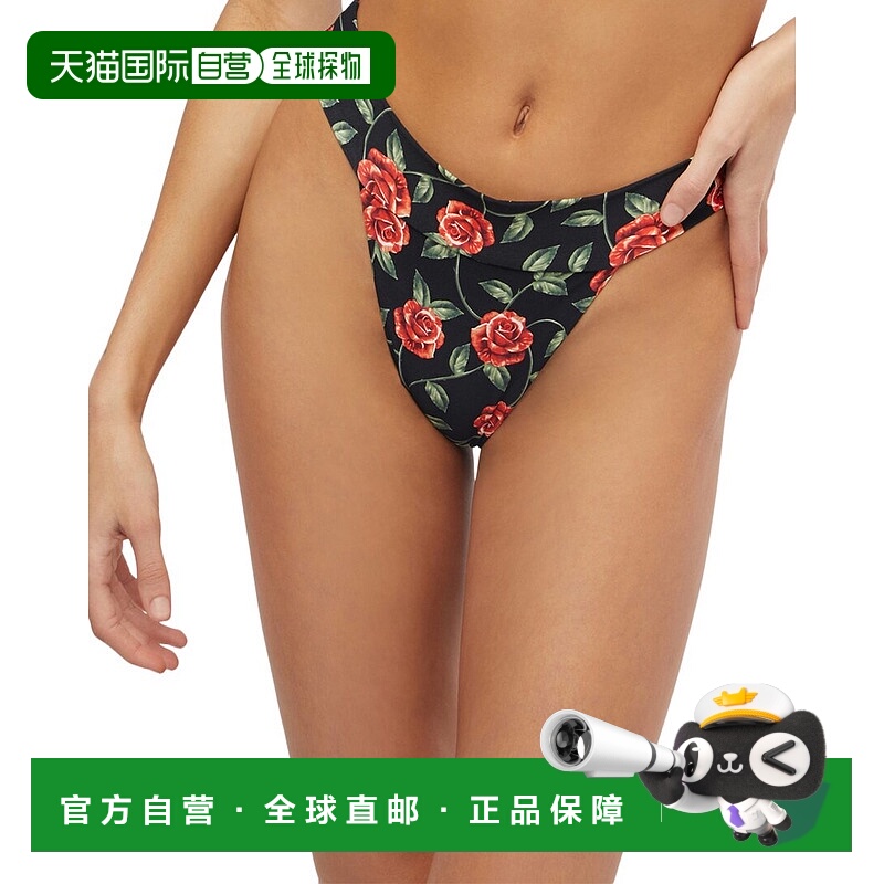 自营 WeWoreWhat Cheeky 高腿裤 - 黑色 美国奥莱直发性感