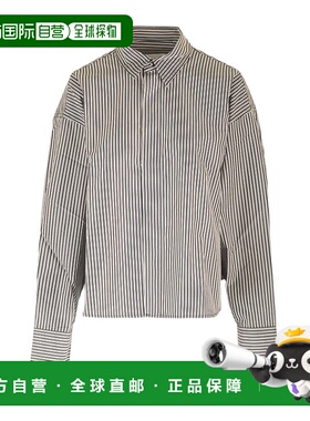 香港直邮Ami Paris 条纹翻领衬衫 USH131CO00660长袖