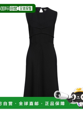 1h可退 香港直邮Sportmax 斯宝麦斯 女士 中长连衣裙 black黑色