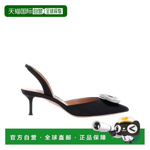 1h可退 香港直邮AQUAZZURA 女士高跟鞋 CYPMIDL0SAT000 AW2025 黑