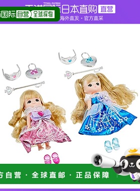 日本直邮Rika酱芭比娃娃 美梦公主 Miki与Maki 公主套装多美卡