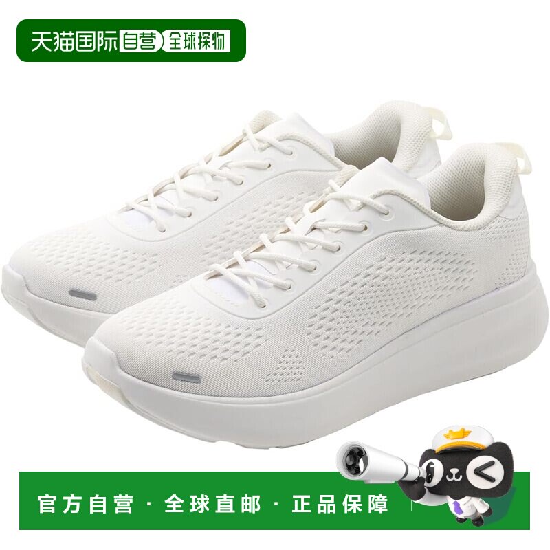 【日本直邮】MUJI 运动鞋 男士易走弧形鞋底运动鞋 BI00WA4A 白色