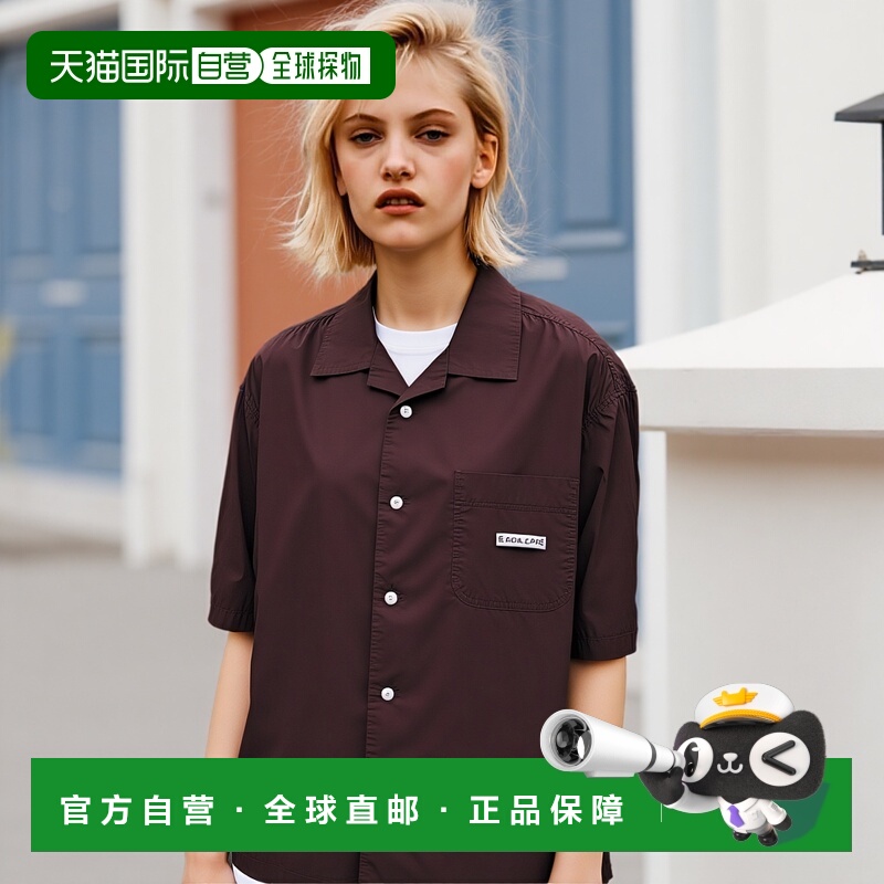 1h可退 日本直邮官方授权 CAHLUMN 杂志袋链条装饰开领衬衫 长谷