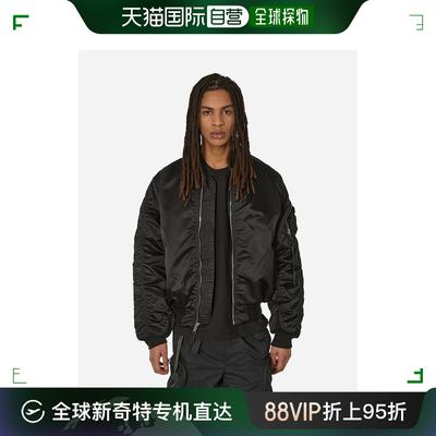 香港直邮潮奢 Alpha Industries 男士 UV MA-1 黑色短夹克