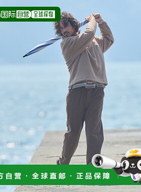 1h可退 日本直邮OOPS 男装 加绒宽松斜纹裤 双口袋设计 LAA714A81