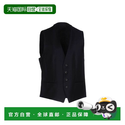 1h可退 香港直邮BOSS 波士 男士 Suit 背心 blue蓝色 舒适时尚