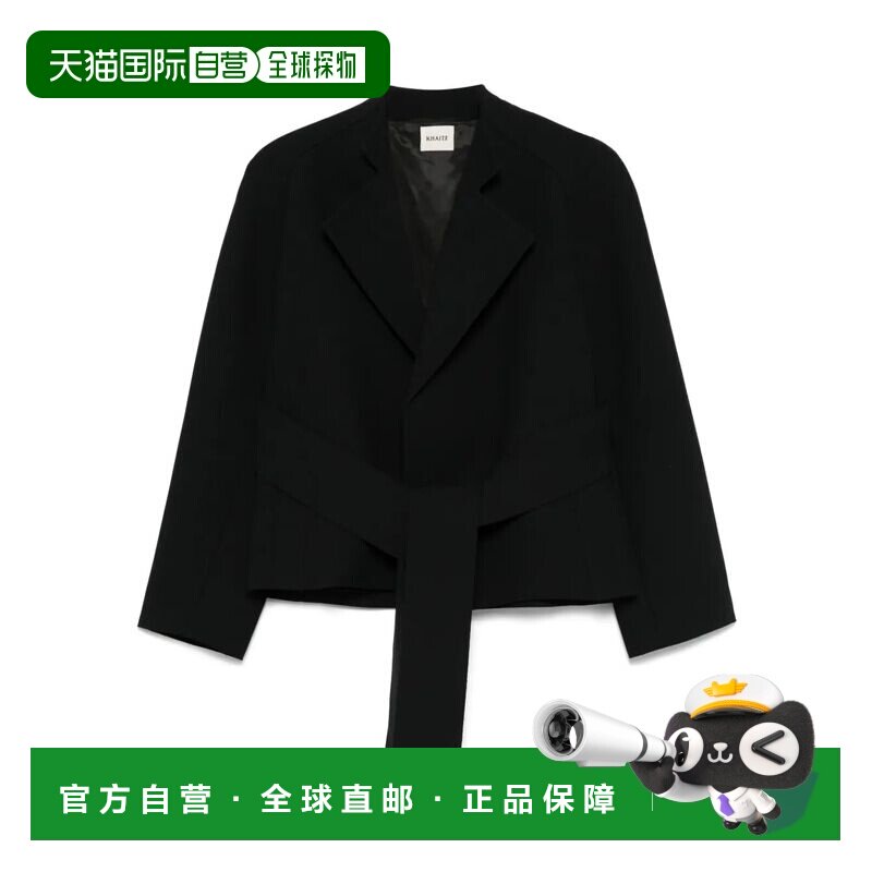 1h可退 香港直邮KHAITE 女士外套 61814114200 AW2025 黑色 Edith图片