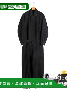 1h可退 日本直邮COMOLI 男装 宽松版型 卡羊绒真丝连体裤 背面扣