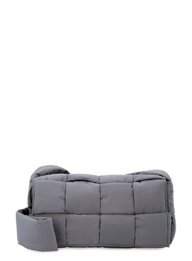 BOTTEGA VENETA 男士斜挎包 628951VBO811242 CO 灰色