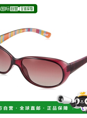 【日本直邮】Coleman科勒曼女士潮流太阳镜红色时尚简约CLA01-3