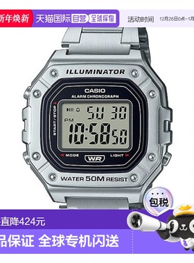 韩国直邮CASIO 日腕表卡西欧手表W-218HD-1AVDF