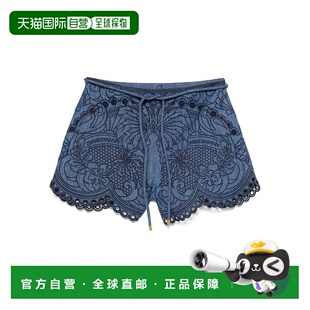 香港直邮潮奢 刺繡牛仔短褲 ZIMMERMANN Coco 2067AS 女士 1h可退
