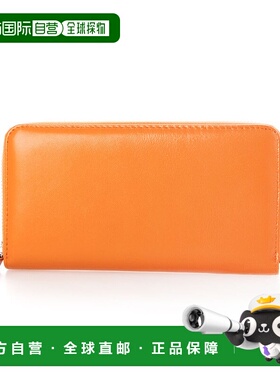 日本直邮VitaFelice 羊革圆形拉链长款钱包 [V04517DU02257]