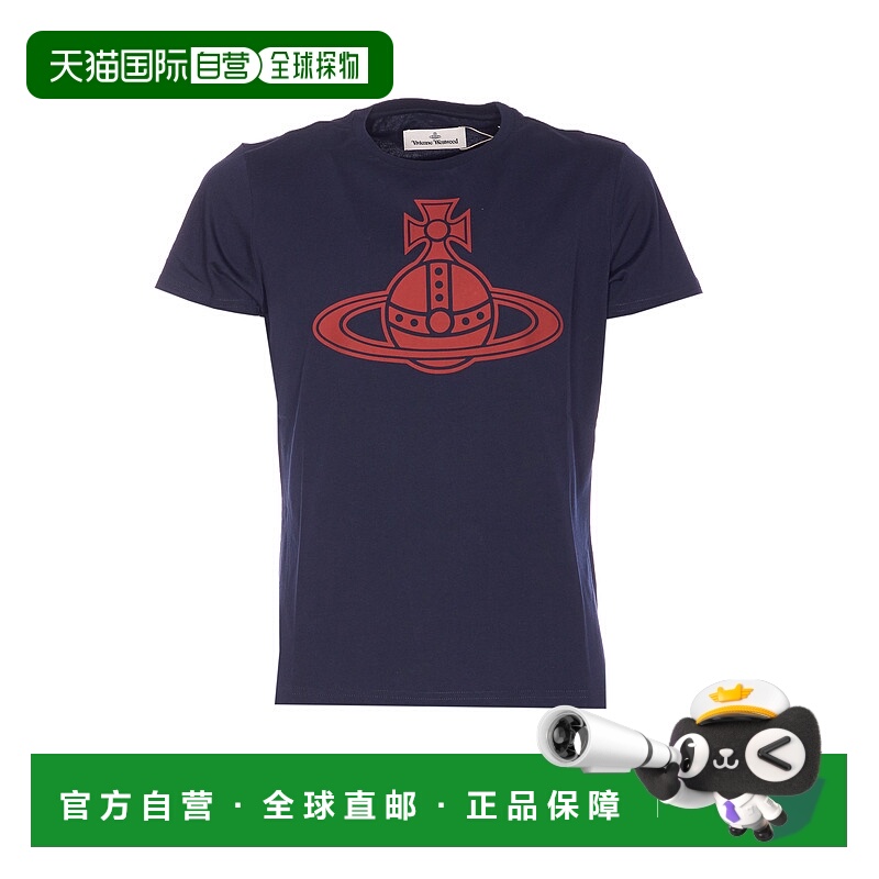 1h可退 香港直邮VIVIENNE WESTWOOD 男士T恤 3G01004AJ001MK401