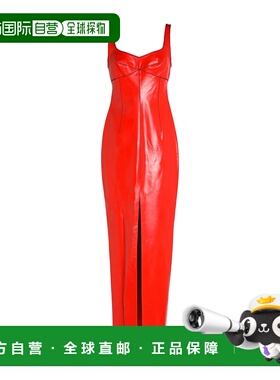 香港直邮Marni 玛尼 女士 长款连衣裙 red红色 舒适时尚