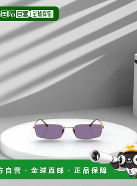 香港直邮PRADA 女士太阳镜 PRA60S7OE01O AW2024 紫色 徽标太阳镜