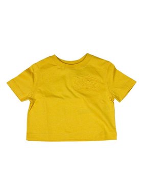 BURBERRY 男童T恤 8093207A3353 AW2024 黄色 Jersey T-shirt
