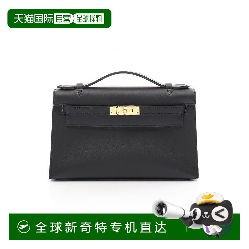 1h可退 日本直邮中古Hermes爱马仕女包S级99新pochette kelly凯利