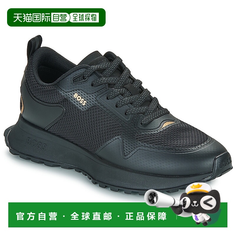 欧洲直邮BOSS 雨果博斯 Jonah_Runn_meth 男士鞋子低帮板鞋 50513