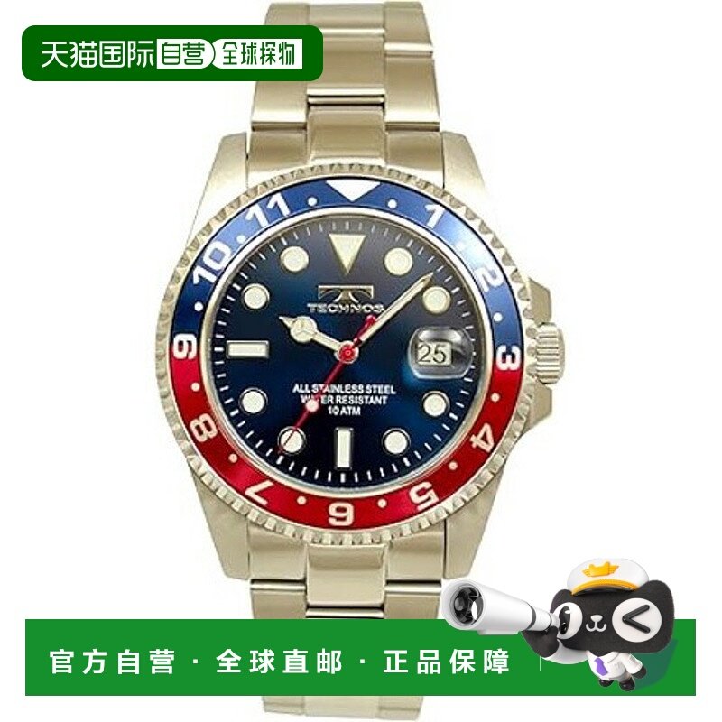 日本直邮TSM419SN TECHNOS 男士手表