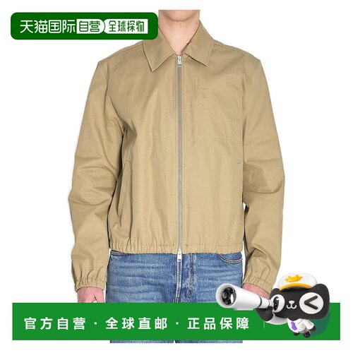 1h可退 香港直邮Ami Paris 男士 AMI Paris Ami De Coeur 拉链夹