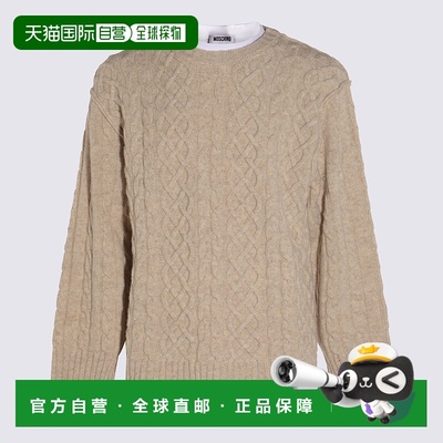 1h可退 香港直邮潮奢 Moschino 莫斯奇诺 男士 Shetland 編織套頭
