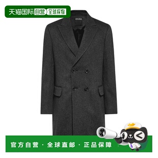 香港直邮Zegna 长袖大衣 杰尼亚男装羊绒外套898711A84DG4G