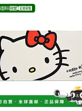 【日本直邮】Gourmandise三丽鸥凯蒂猫 桌垫SANG-35KT白/红色