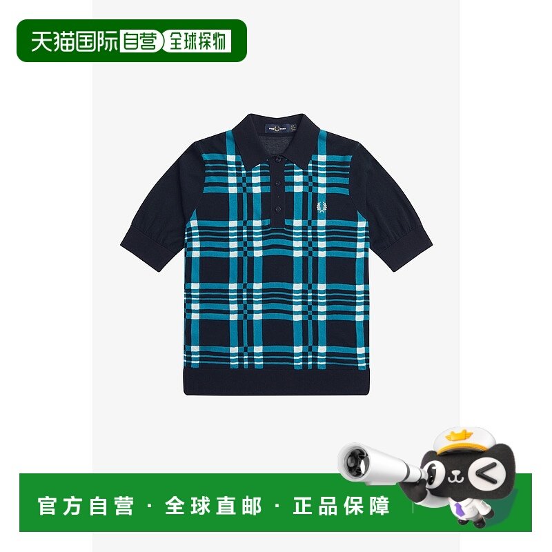 日本直邮【日本直邮】FRED PERRY 麦穗女款polo衫K7145-608,女装/女士精品,POLO衫,淘宝优惠券,粉丝福利购,淘宝优惠卷