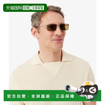 日本直邮Mesh Knit Buttonless Polo Shirt 白色针织衫