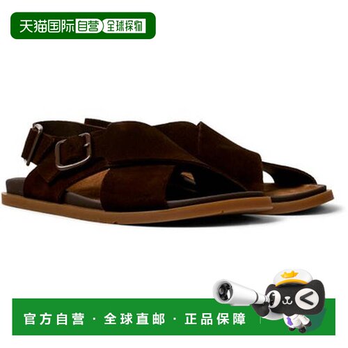 日本直邮坎佩尔CAMPER LLUC凉鞋 咖啡棕色