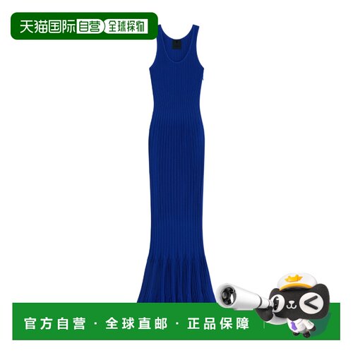 1h可退 香港直邮GIVENCHY 女士连衣裙 BW21E24ZCN426 AW2022 蓝色